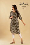 Jasmine By Gulzara Indo Cotton Printed Kurtis Catalog
